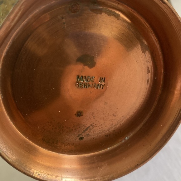 Other - Vintage Brass/Copper Watering Can Made in Germany